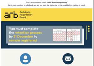 You Must Complete The Retention Process by 31 December to remain registered